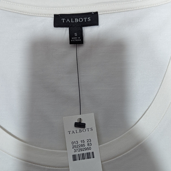 NWT Talbot's Quarter Sleeve Top - Picture 11 of 14